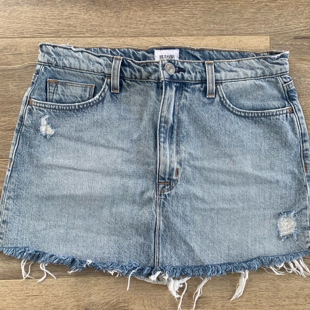 Hudson Jean Skirt